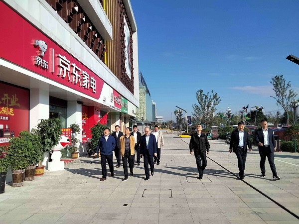 省盐业集团公司外部董事调研徽盐地产集团在建项目