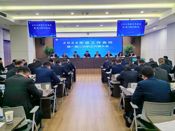 省城市更新等三家公司2024年度工作会议暨一届二次职工代表大会胜利召开